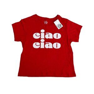 Chaser Ciao Cotton Modal Tee Red ( S )